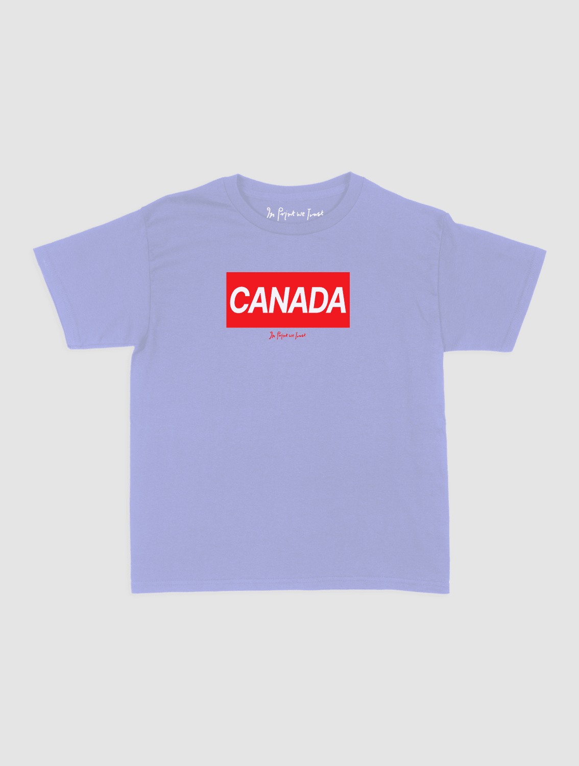 canada baby tee - In Print We Trust