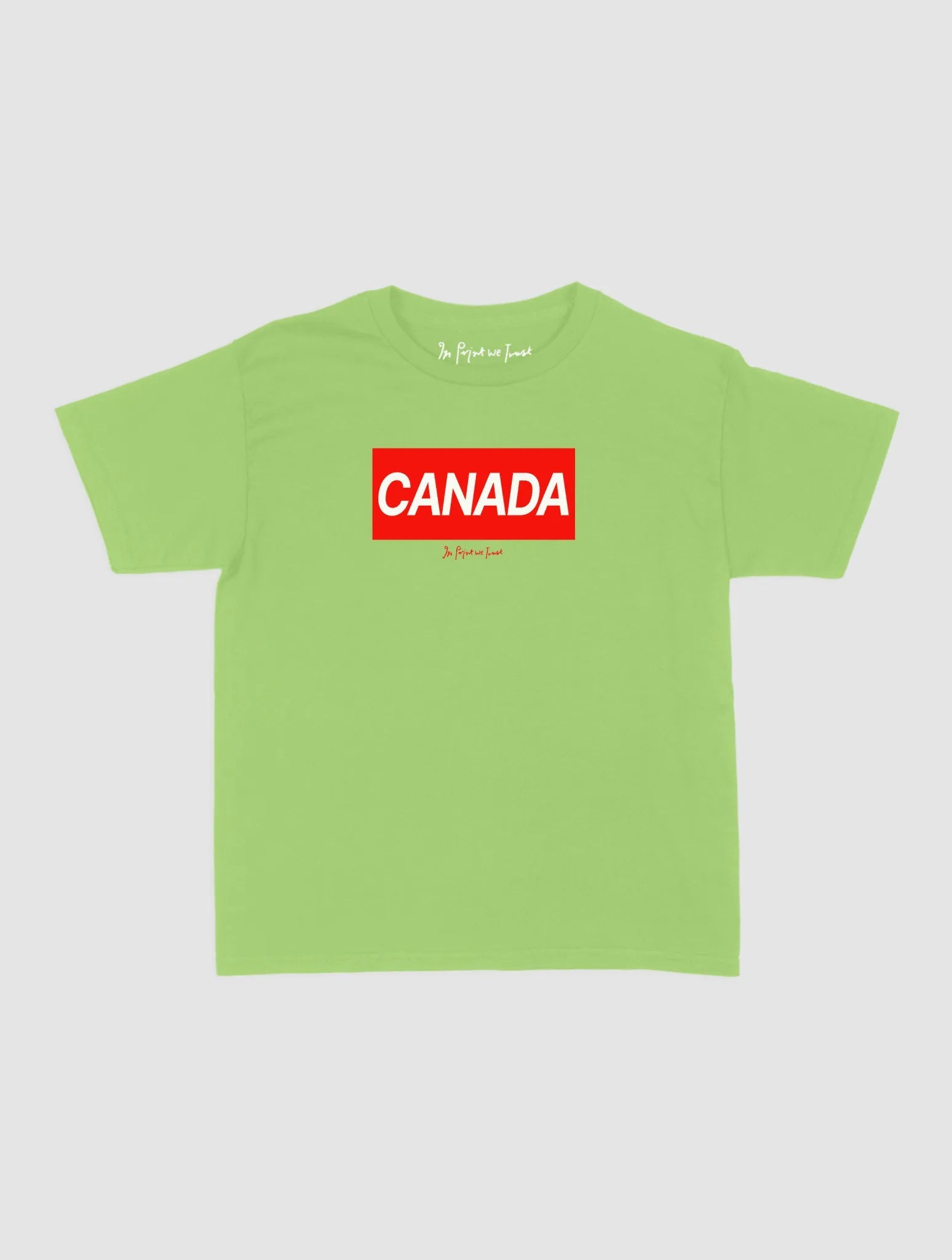 canada baby tee - In Print We Trust