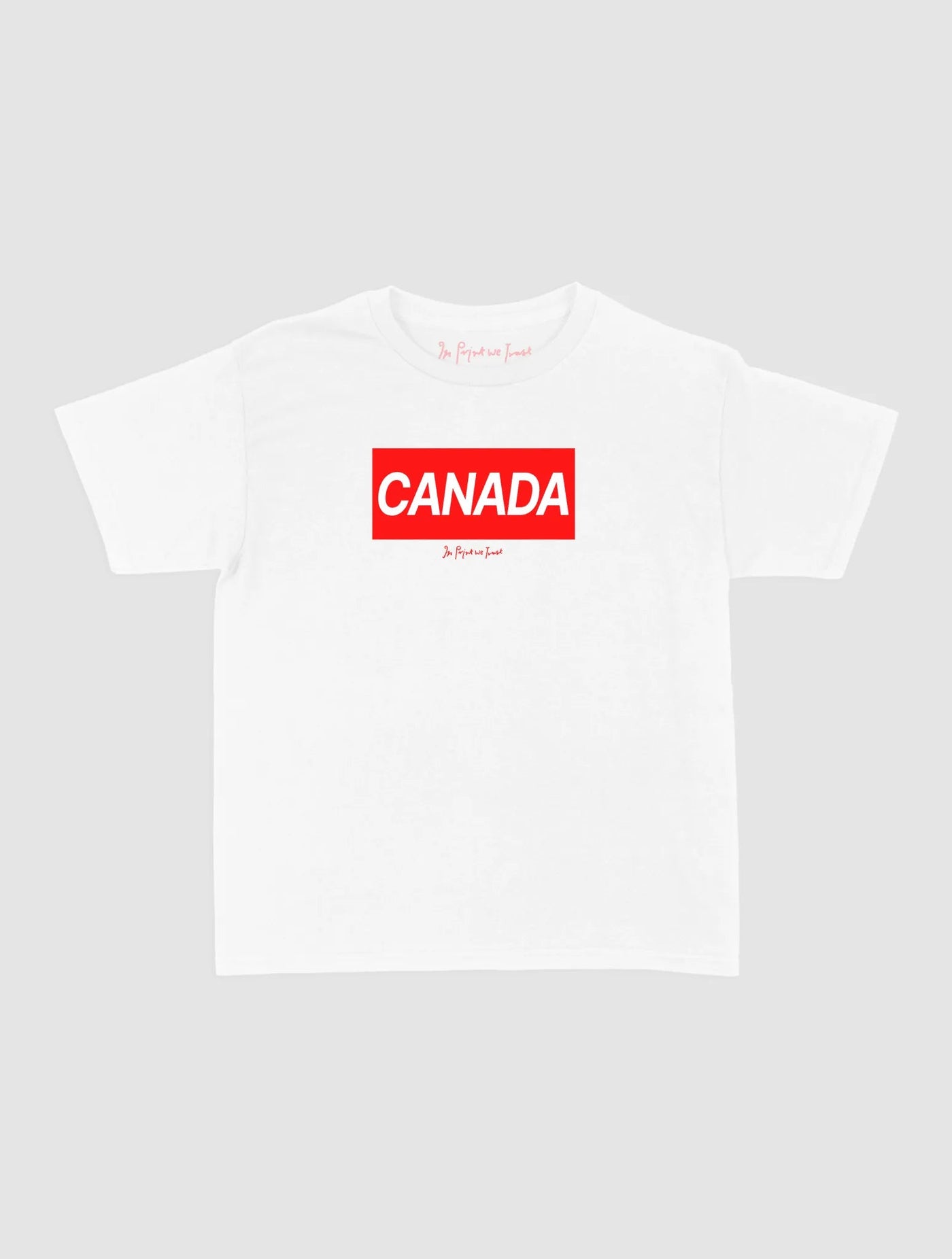canada baby tee - In Print We Trust