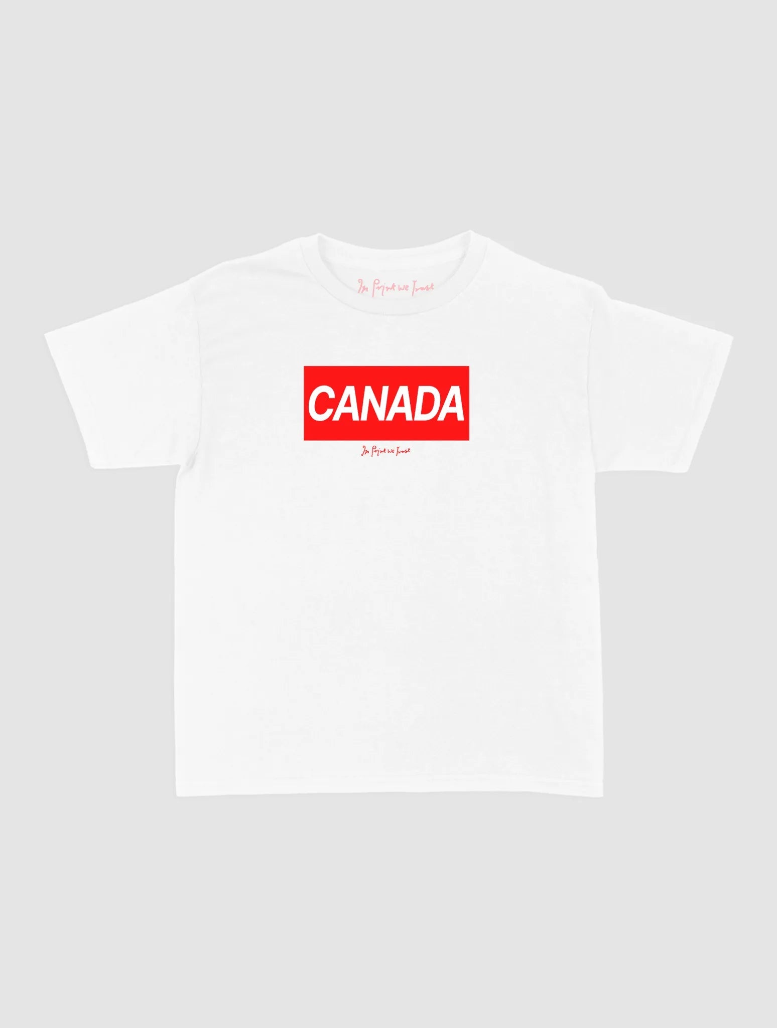 canada baby tee - In Print We Trust
