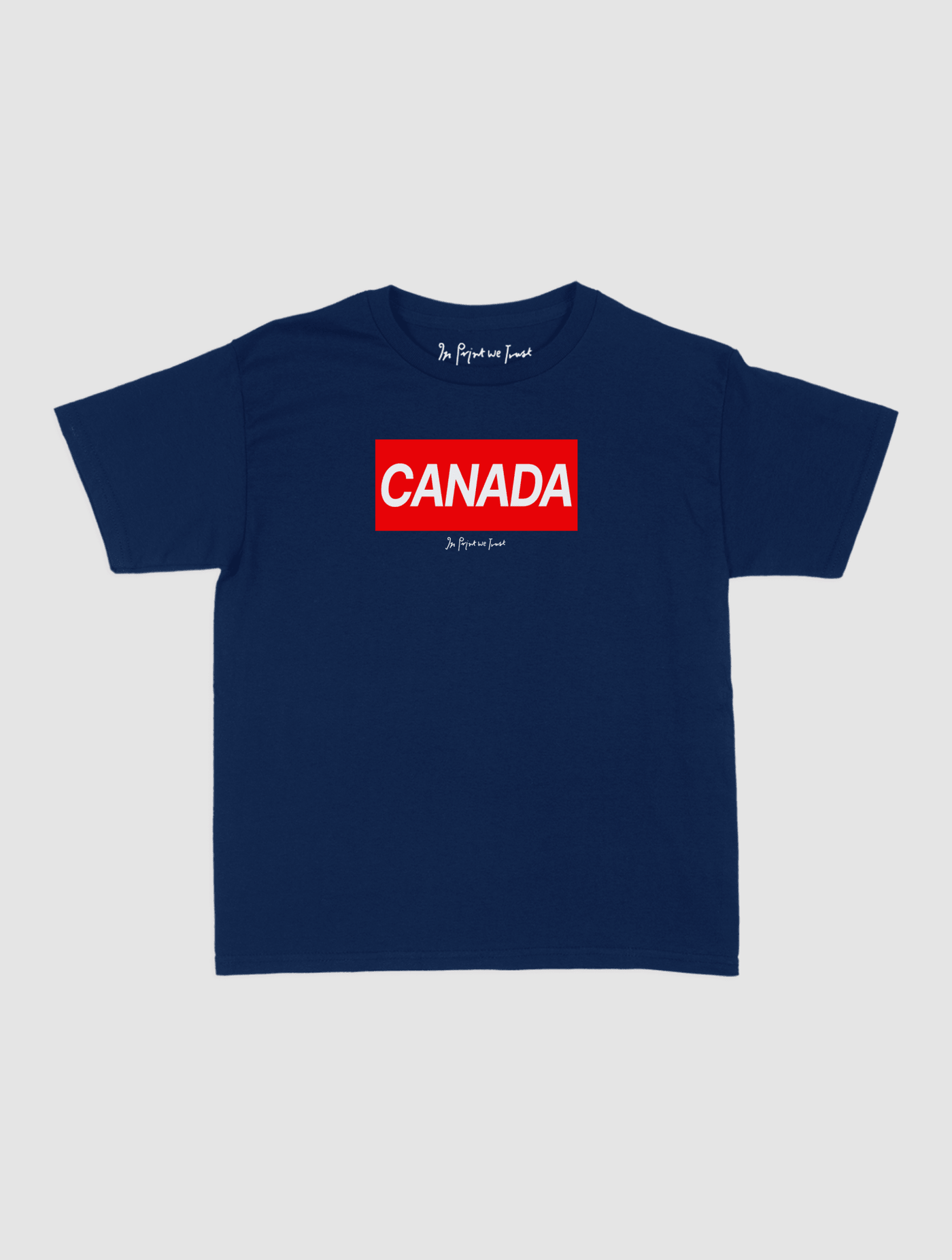 canada baby tee - In Print We Trust