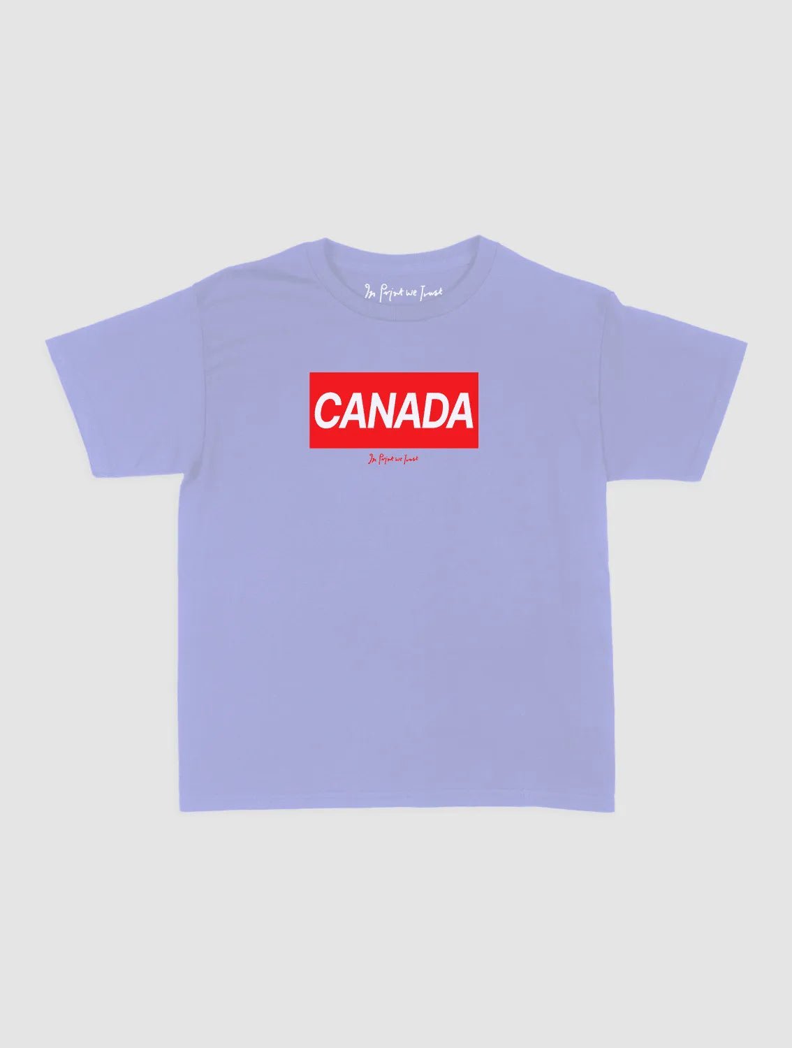 canada baby tee - In Print We Trust