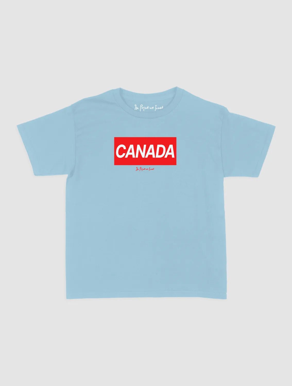 canada baby tee - In Print We Trust