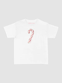 candy cane baby tee - In Print We Trust