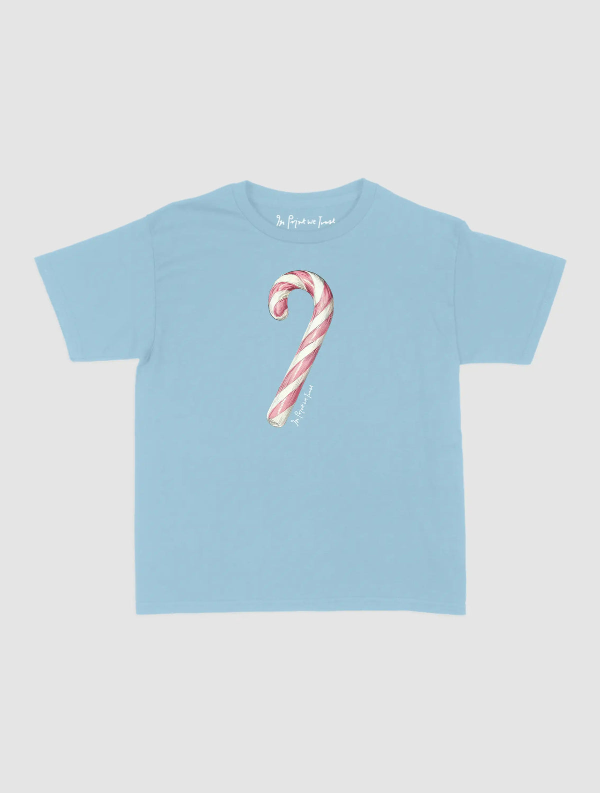 candy cane baby tee