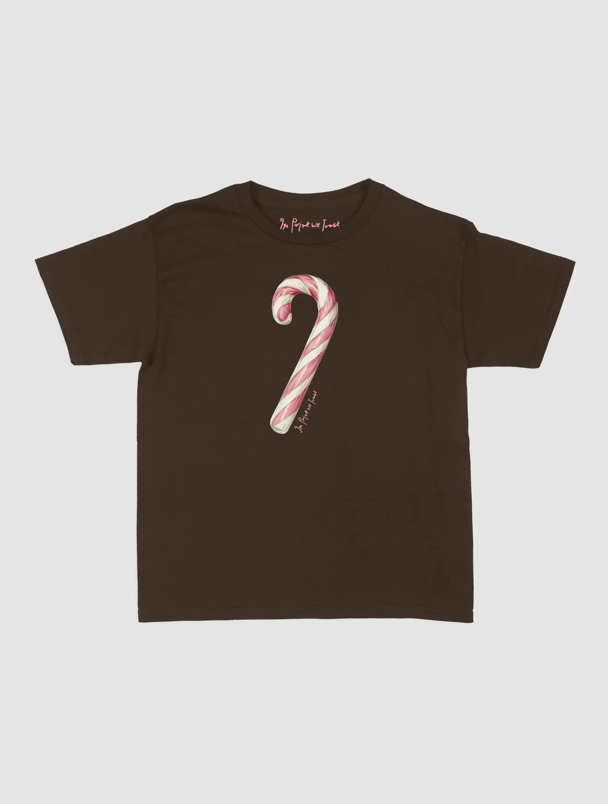 candy cane baby tee
