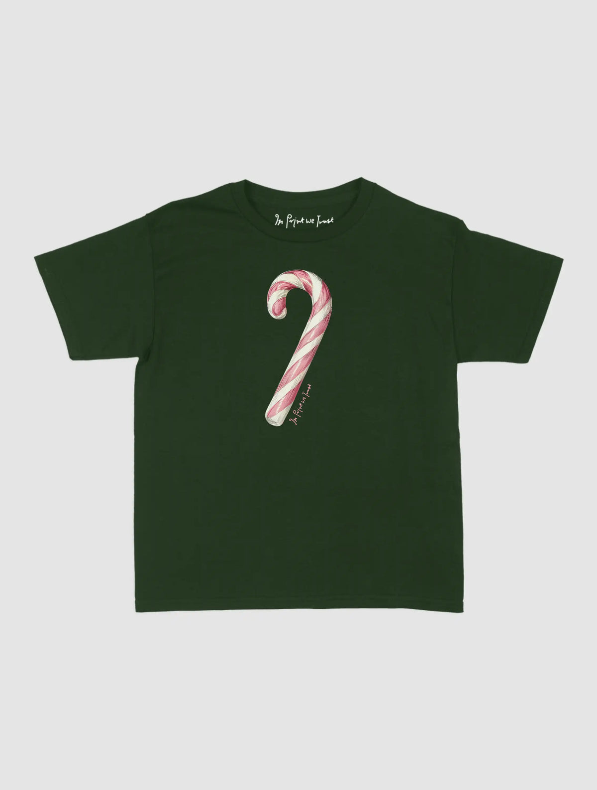 candy cane baby tee