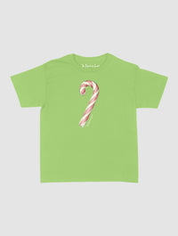 candy cane baby tee