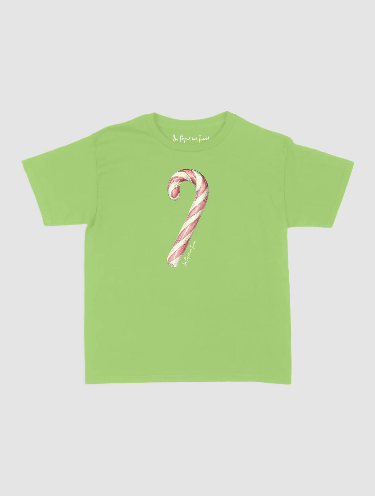 candy cane baby tee