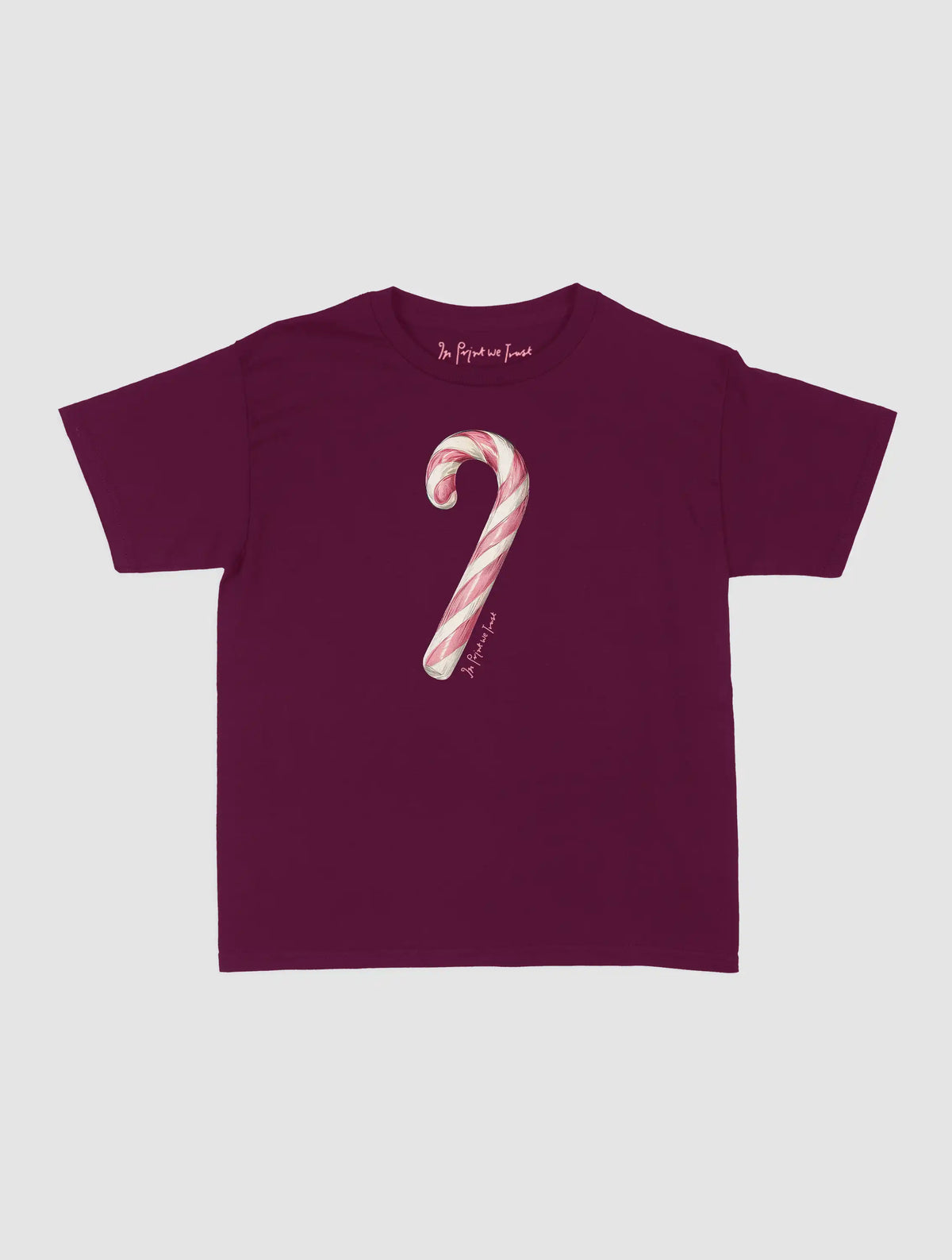 candy cane baby tee
