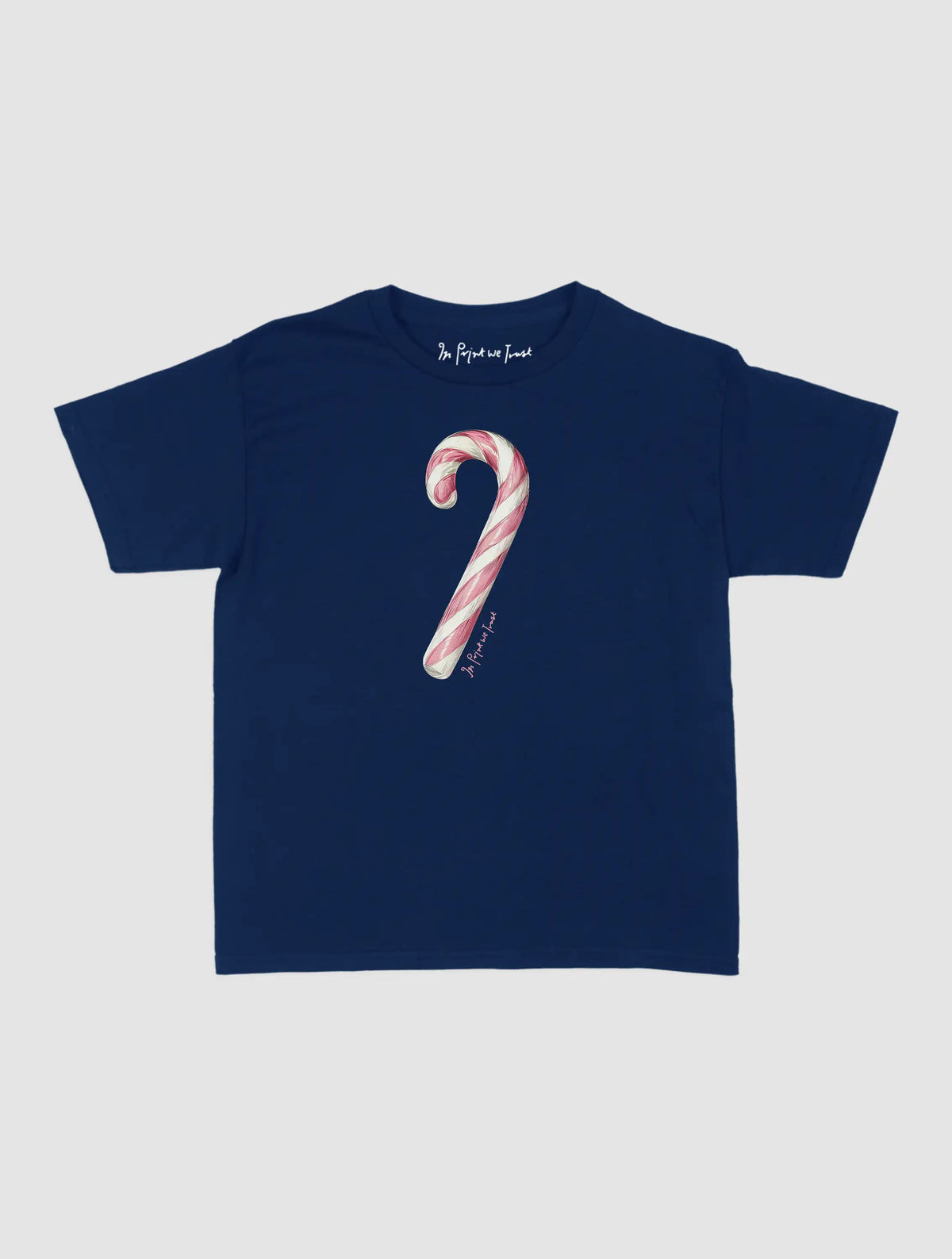 candy cane baby tee