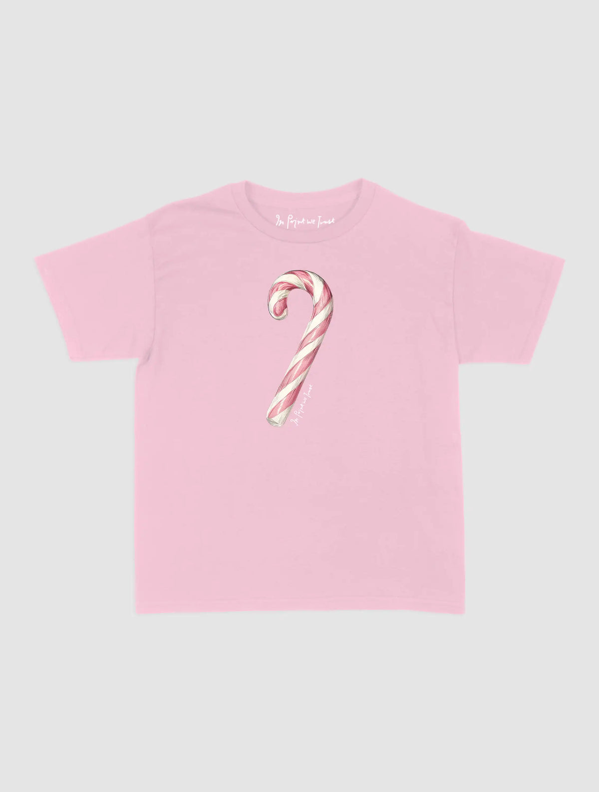 candy cane baby tee