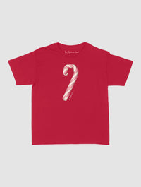 candy cane baby tee