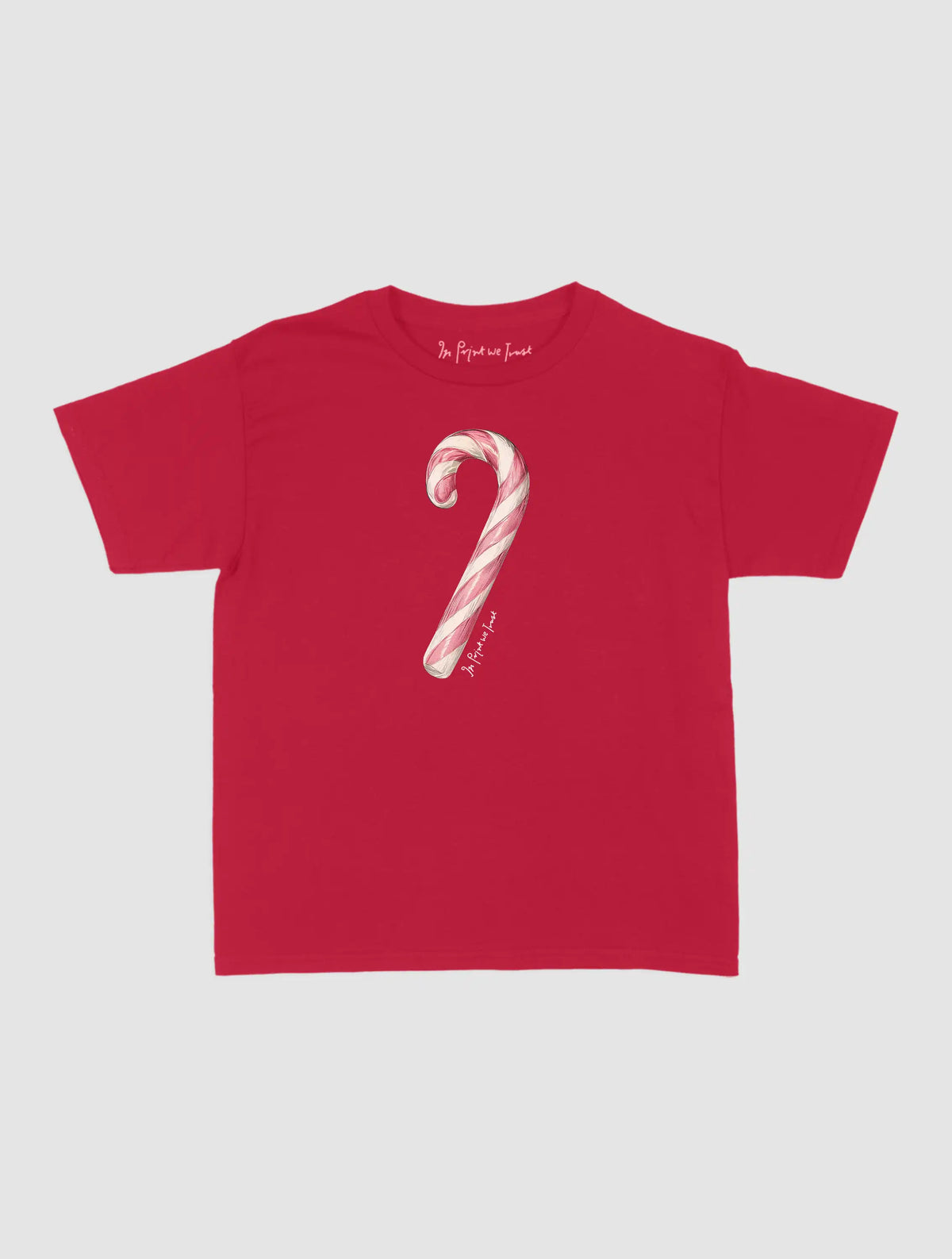 candy cane baby tee