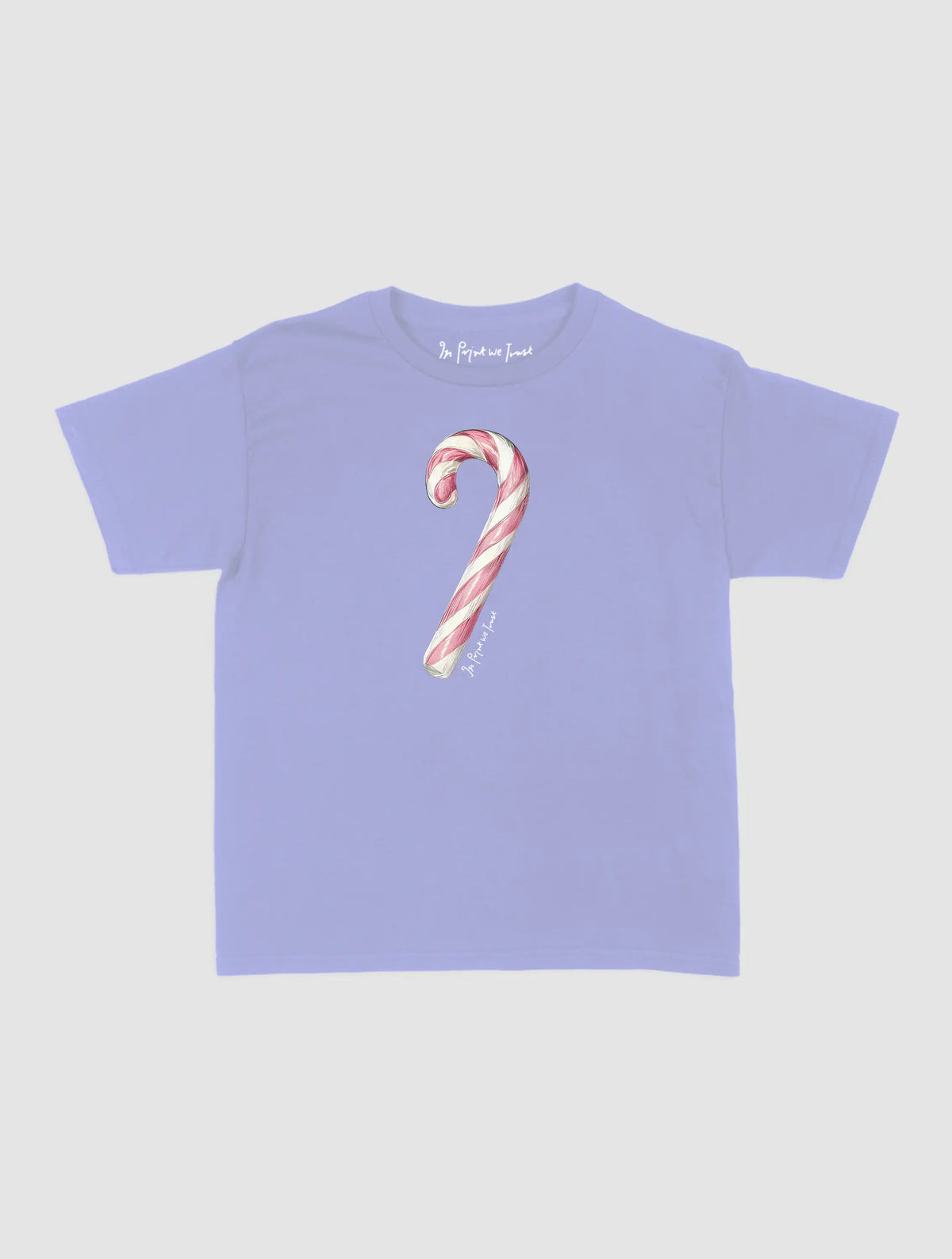 candy cane baby tee