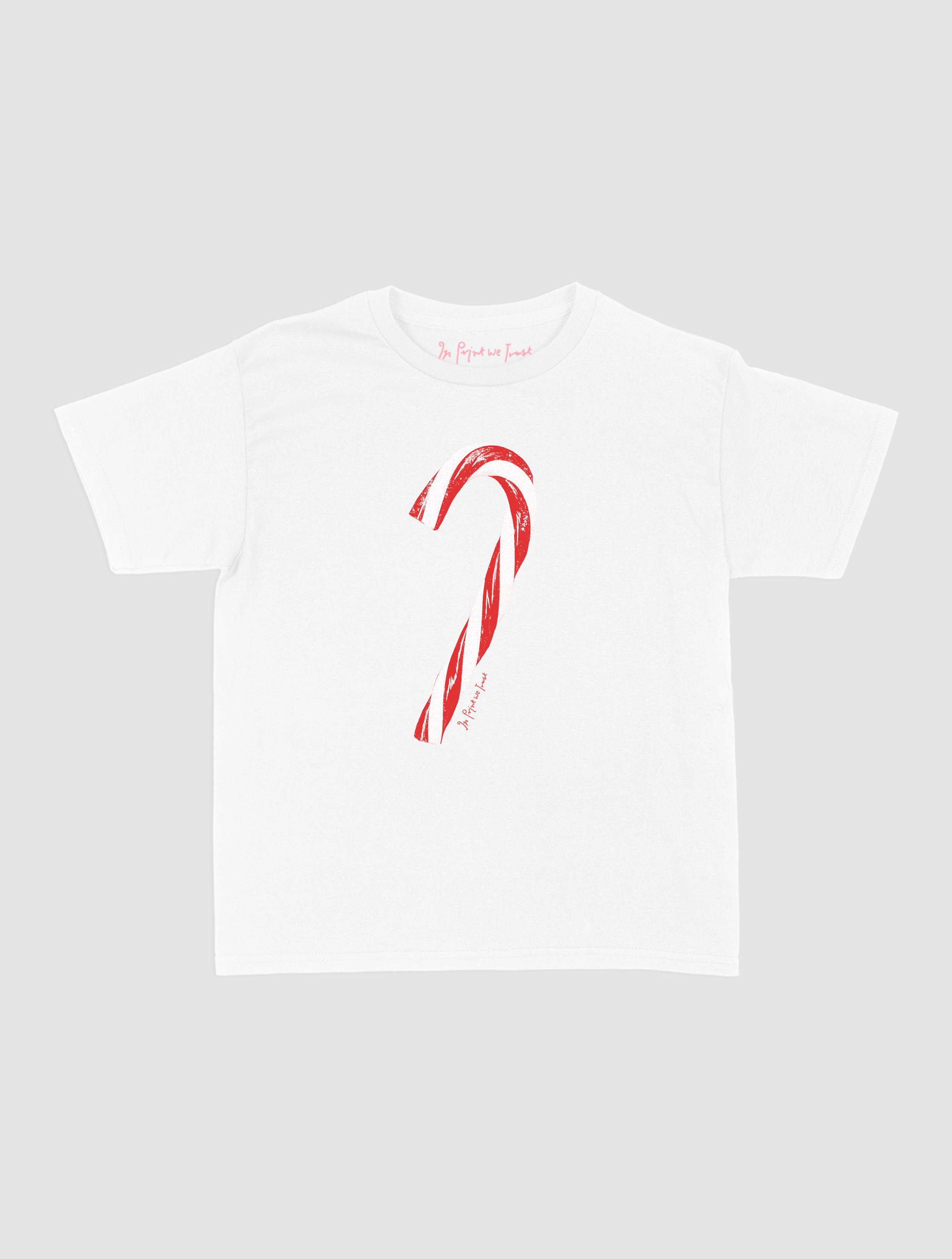 candy cane lane baby tee