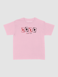 cards baby tee - In Print We Trust