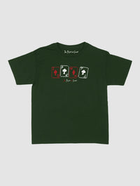 cards baby tee - In Print We Trust