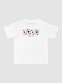 cards baby tee - In Print We Trust