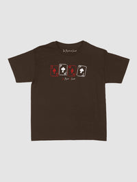 cards baby tee - In Print We Trust
