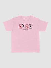 cards baby tee - In Print We Trust