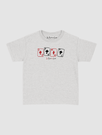 cards baby tee - In Print We Trust