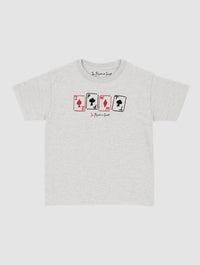cards baby tee - In Print We Trust