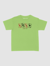 cards baby tee - In Print We Trust