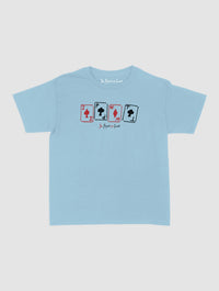 cards baby tee - In Print We Trust