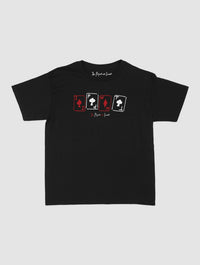 cards baby tee - In Print We Trust