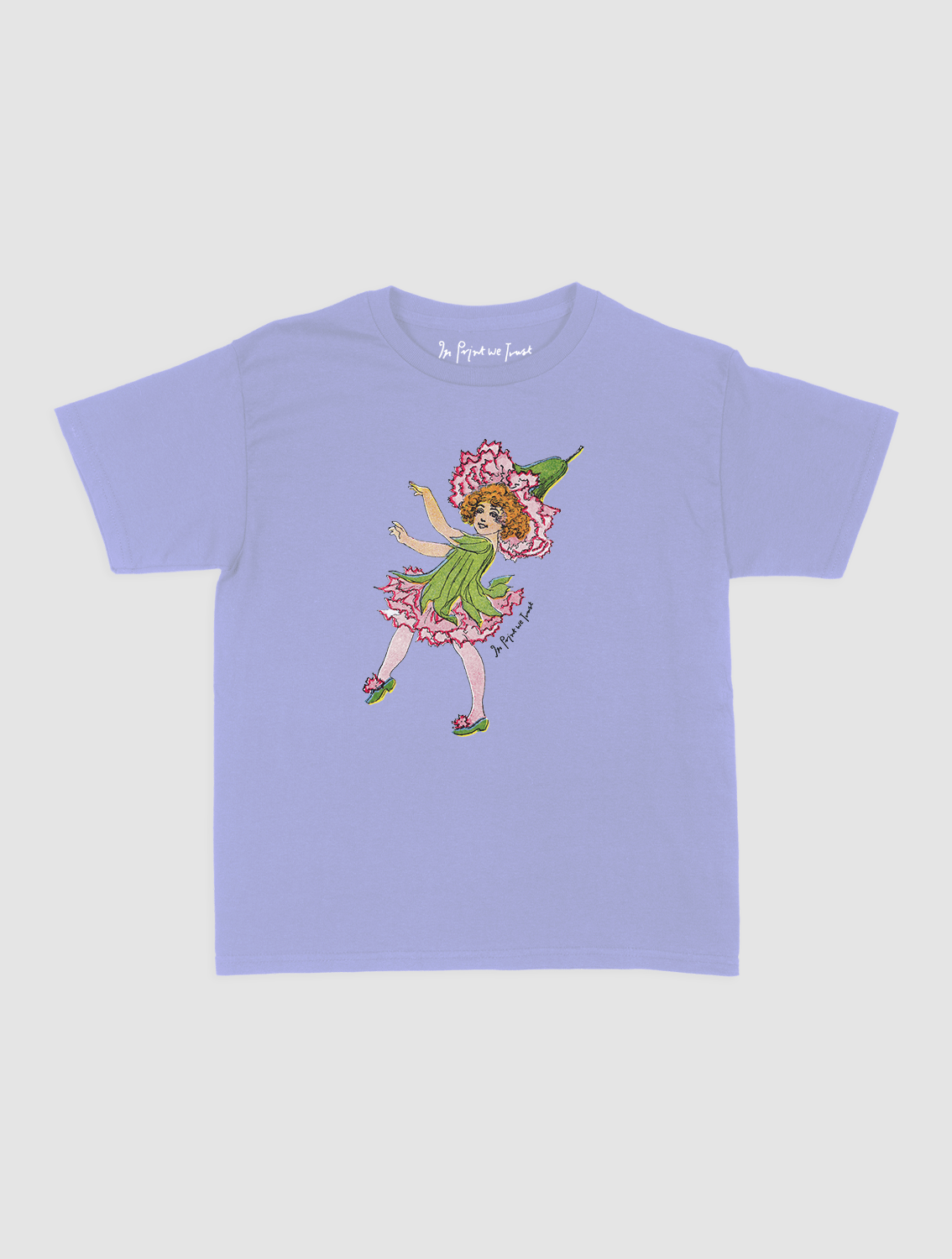 carnation fairy baby tee - In Print We Trust
