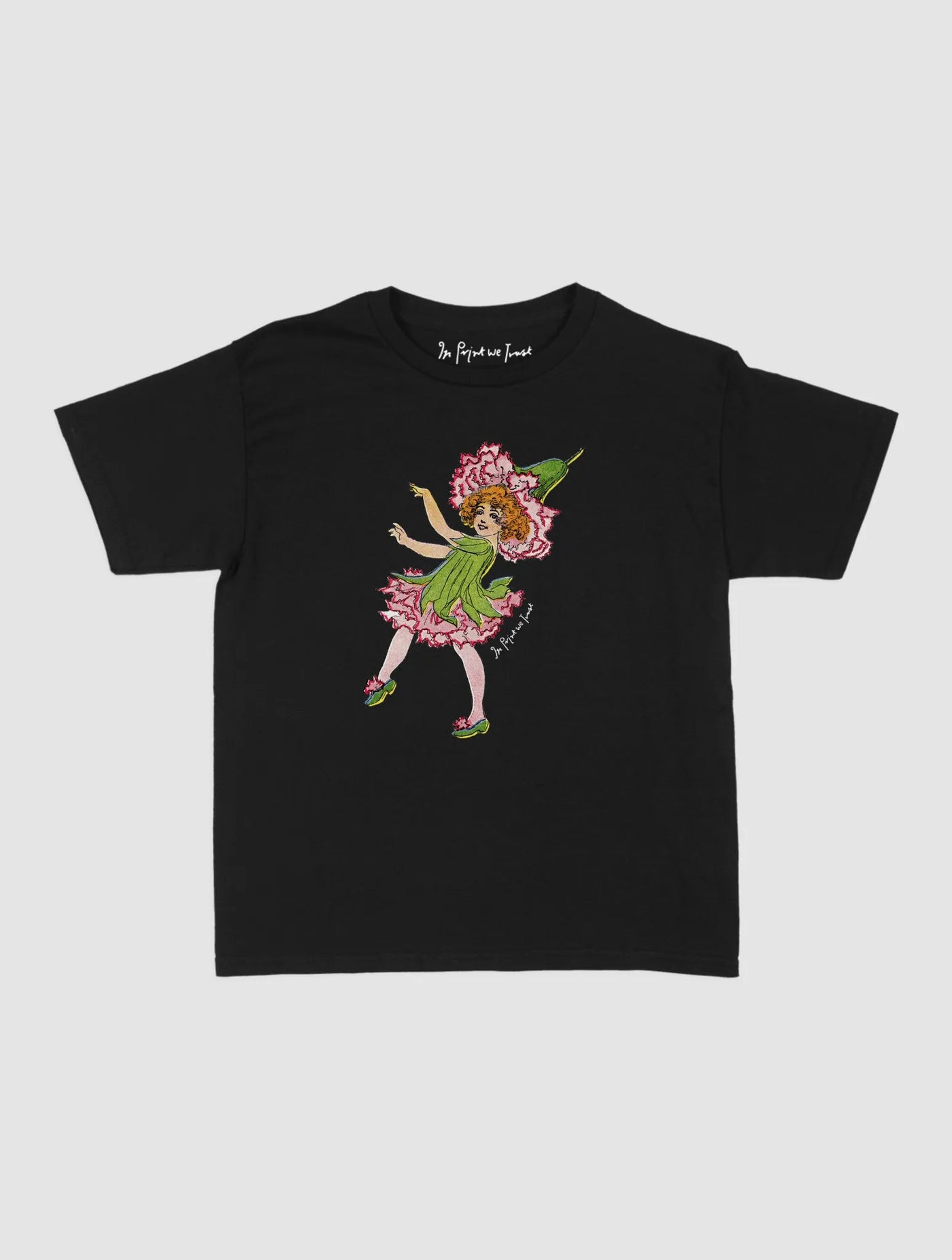 carnation fairy baby tee - In Print We Trust