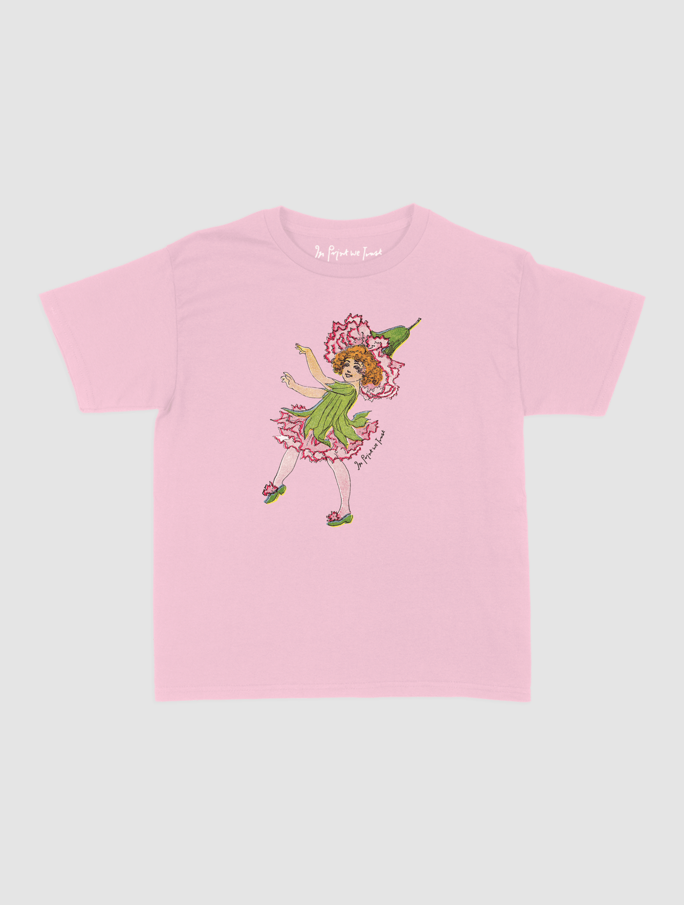 carnation fairy baby tee - In Print We Trust