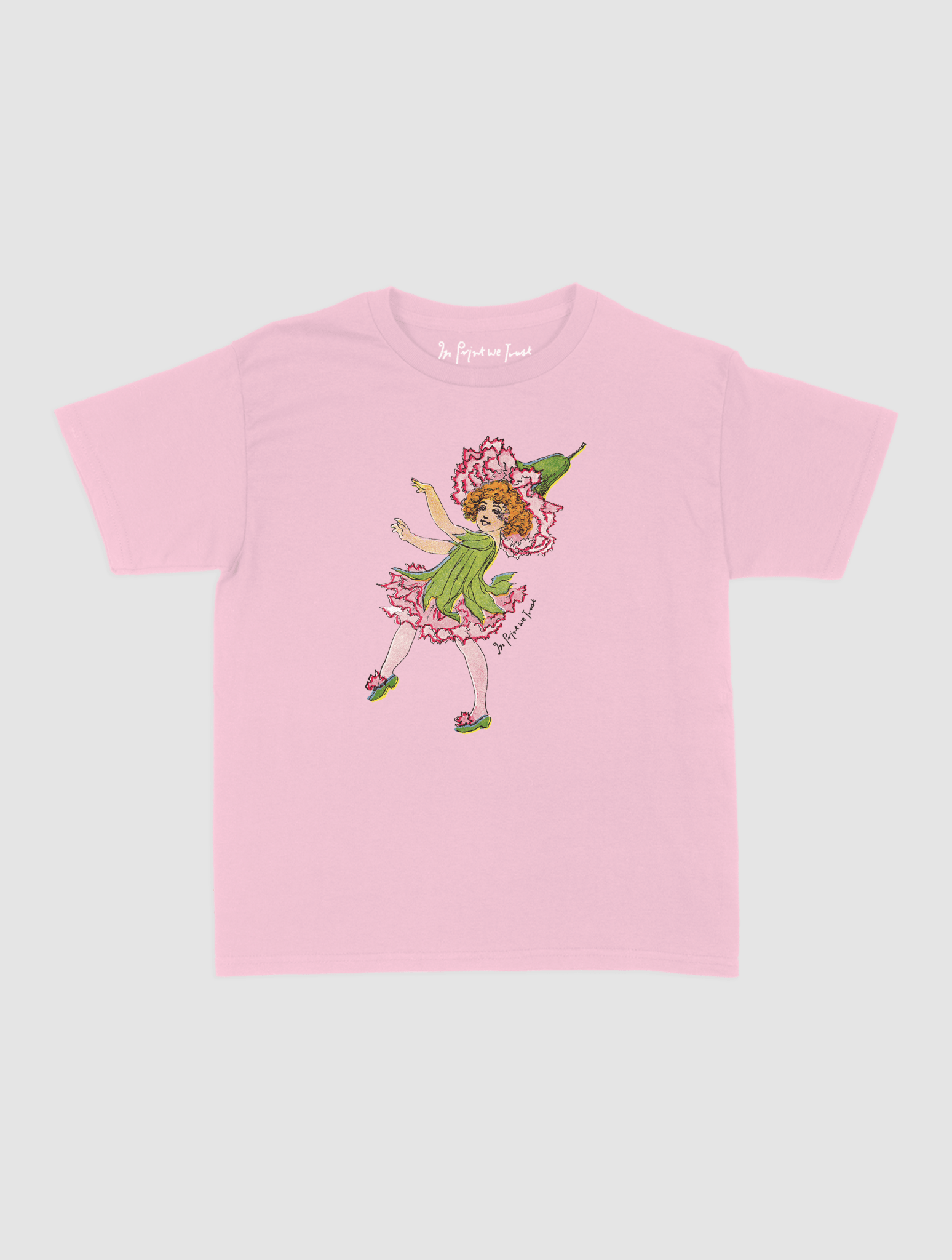 carnation fairy baby tee - In Print We Trust