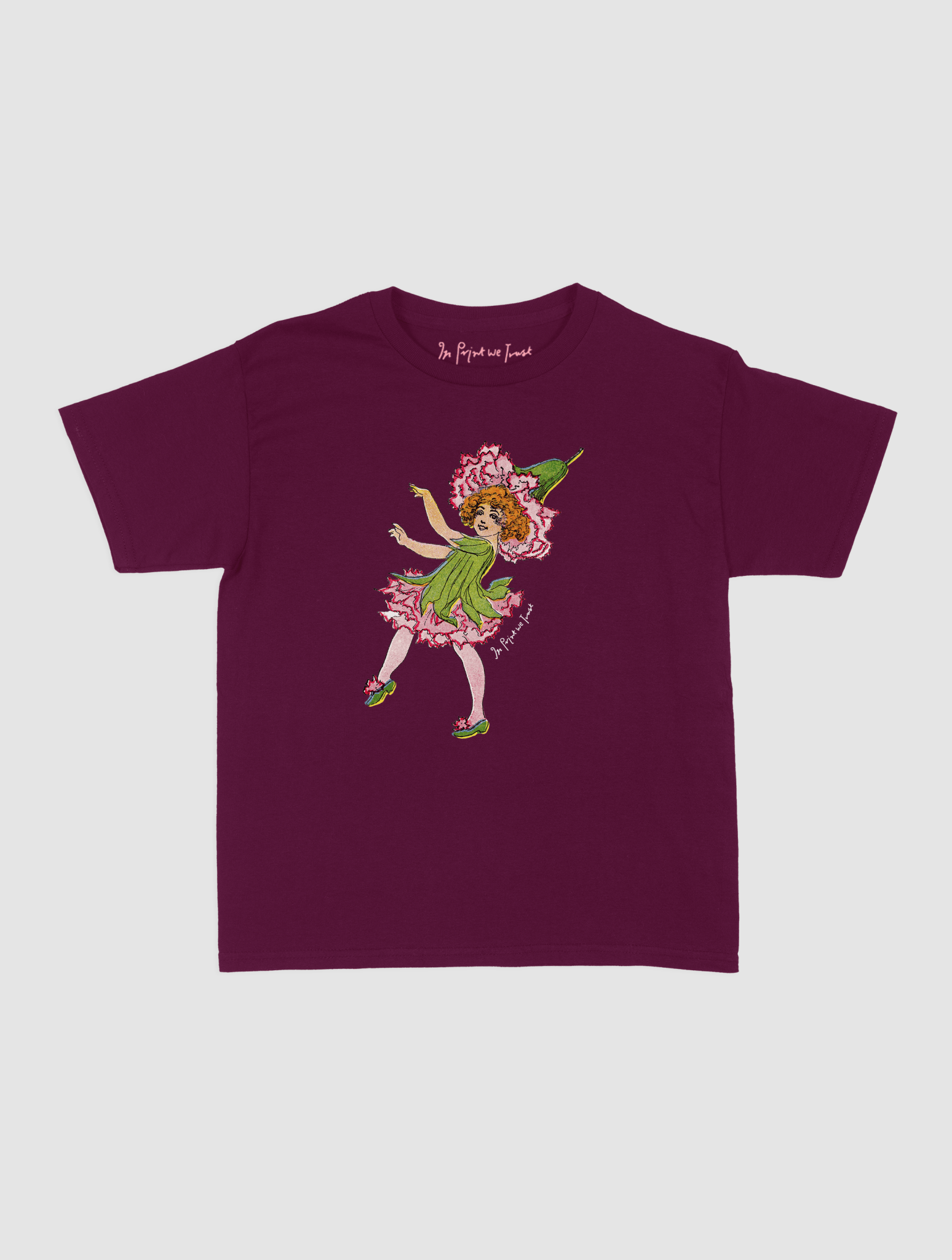 carnation fairy baby tee - In Print We Trust