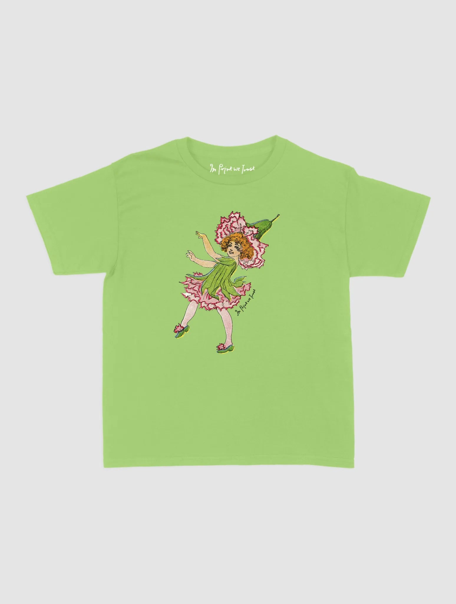 carnation fairy baby tee - In Print We Trust