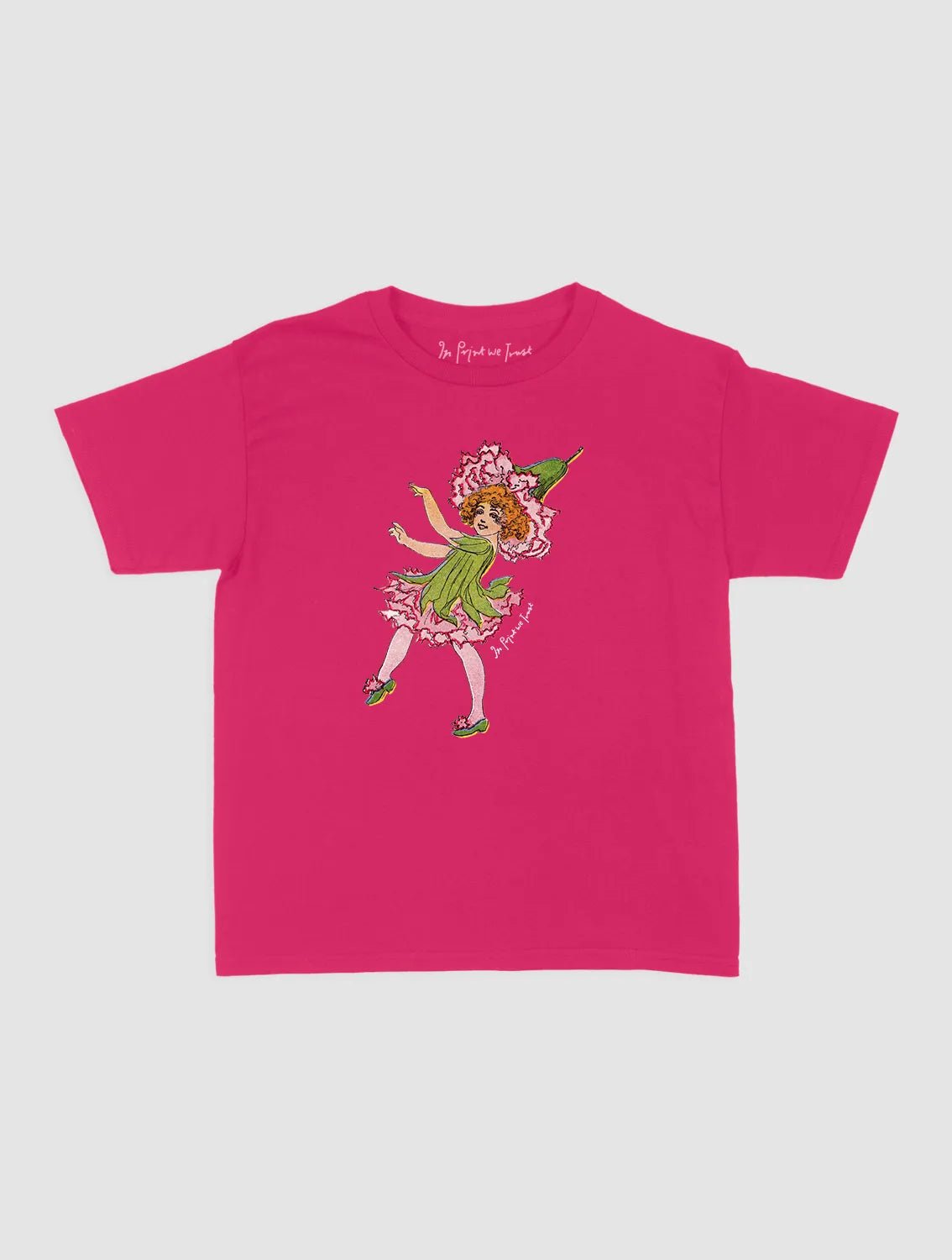 carnation fairy baby tee - In Print We Trust