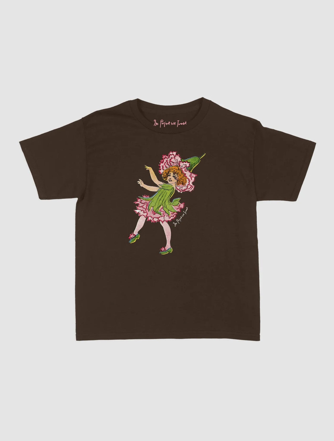 carnation fairy baby tee - In Print We Trust
