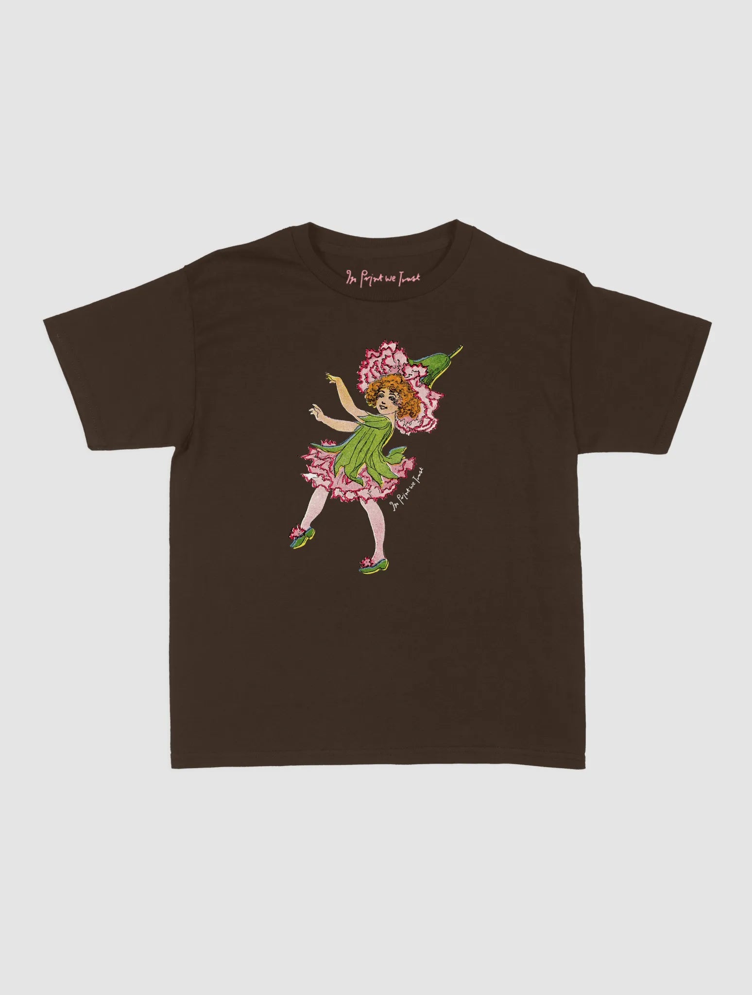 carnation fairy baby tee - In Print We Trust