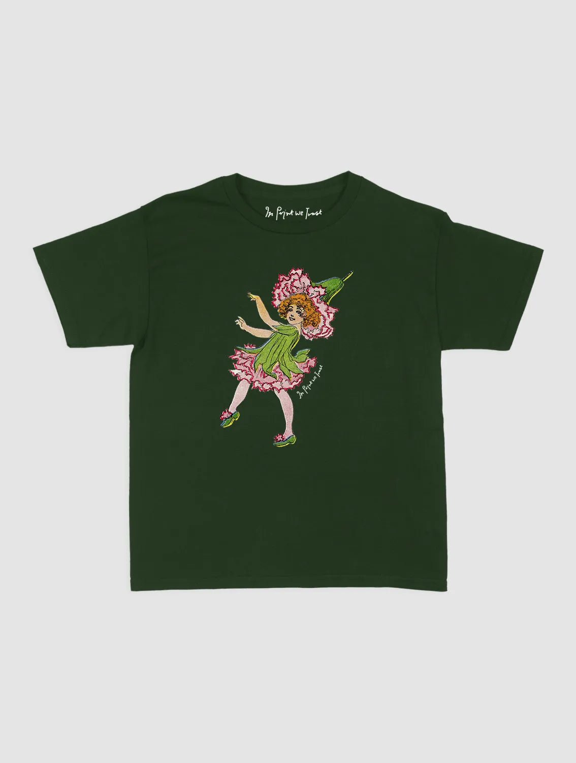 carnation fairy baby tee - In Print We Trust