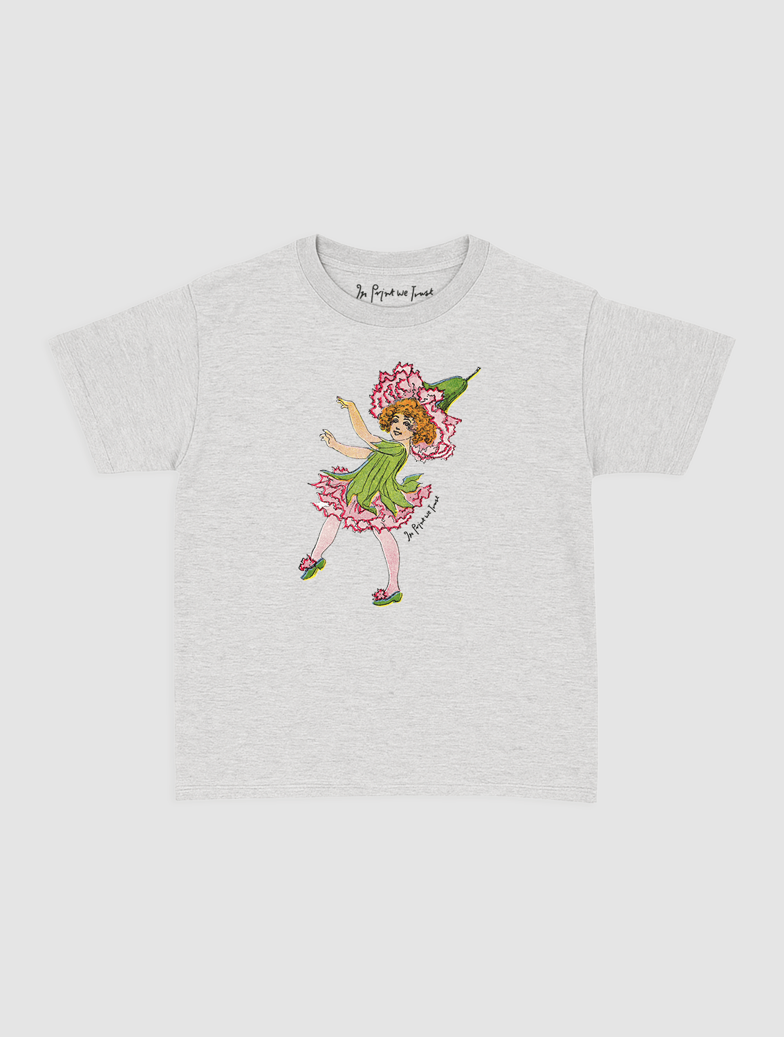 carnation fairy baby tee - In Print We Trust