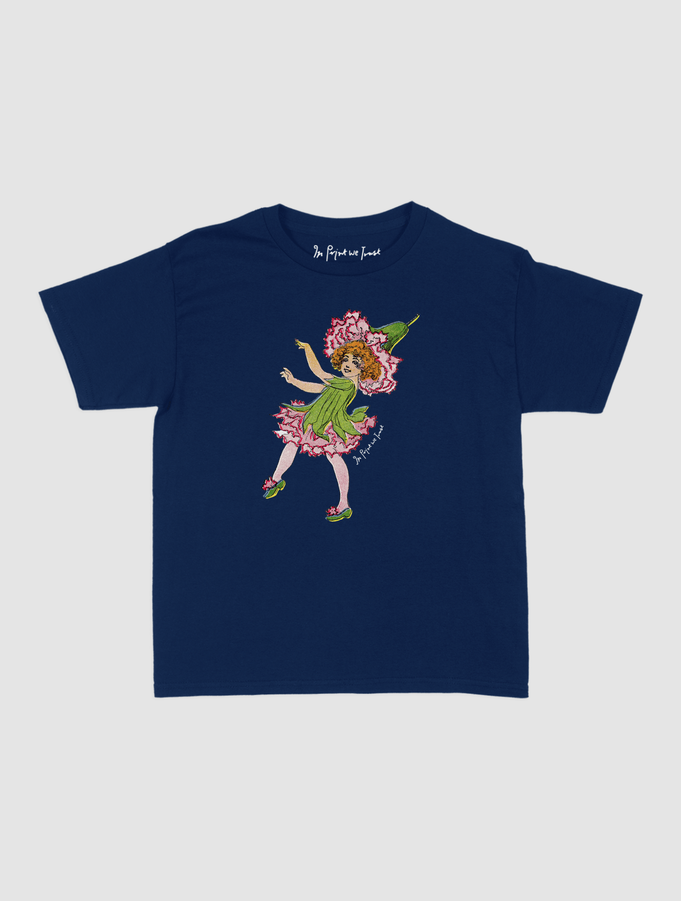 carnation fairy baby tee - In Print We Trust