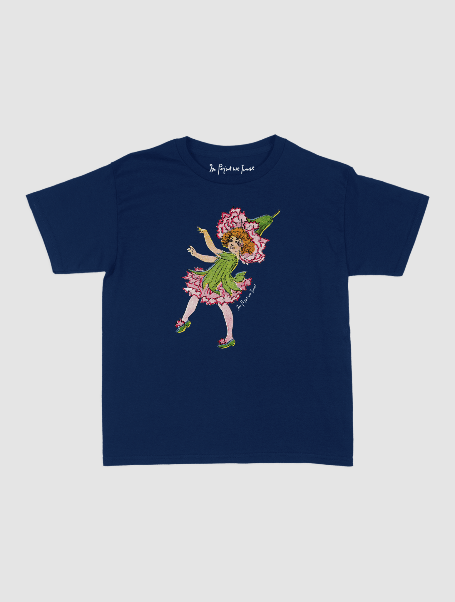 carnation fairy baby tee - In Print We Trust
