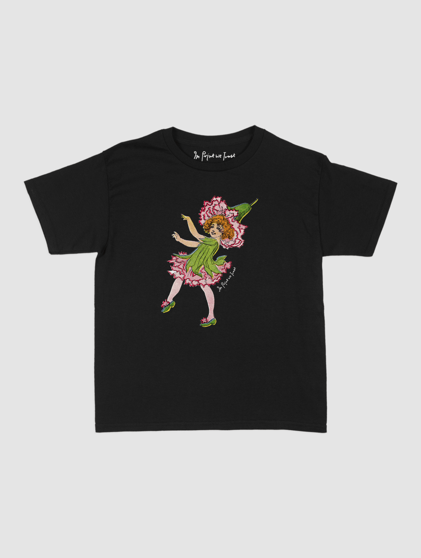carnation fairy baby tee - In Print We Trust