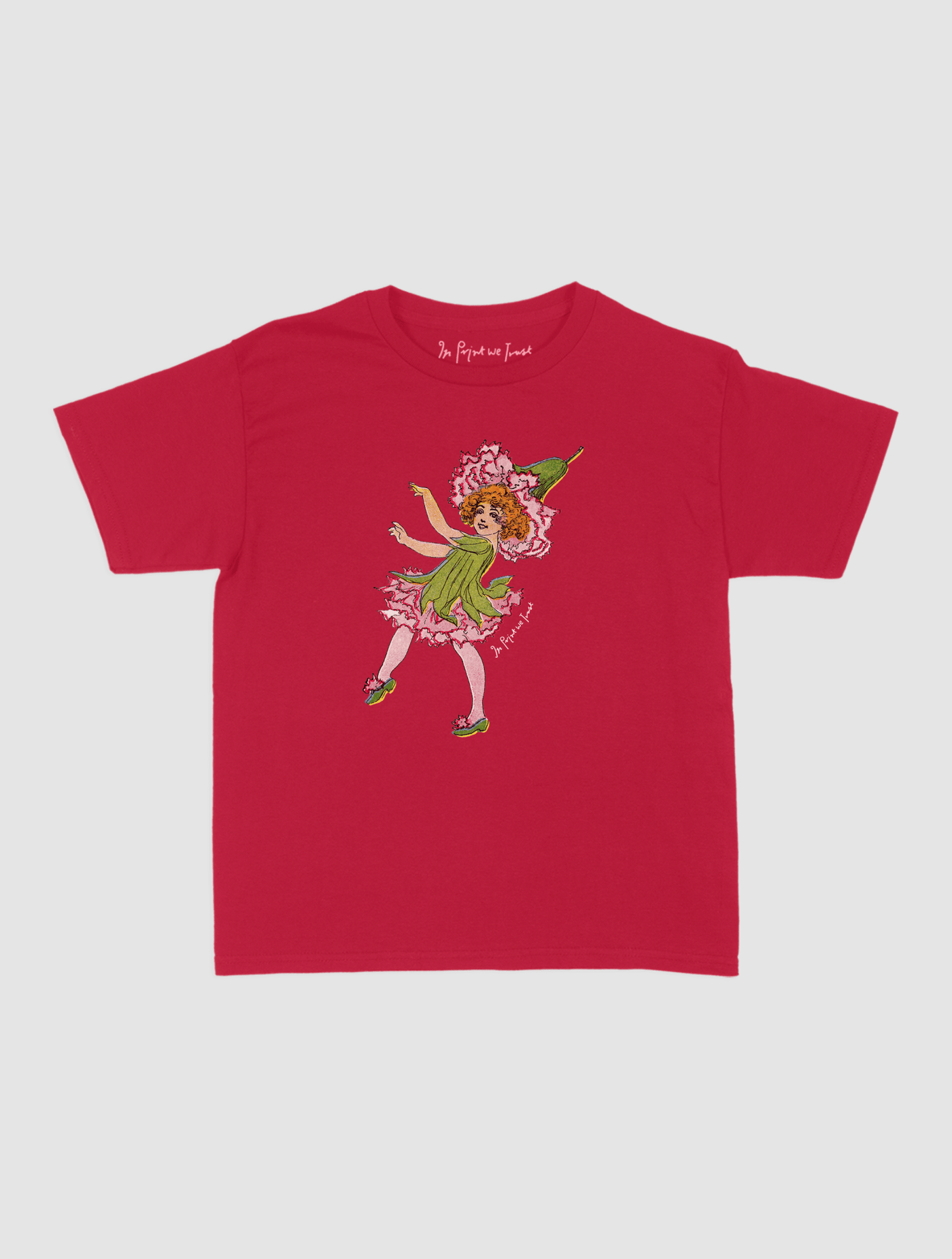 carnation fairy baby tee - In Print We Trust