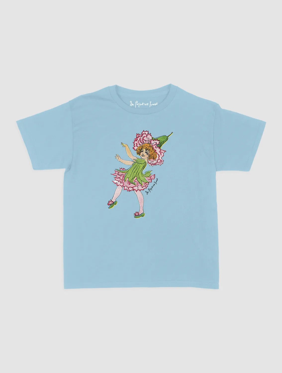 carnation fairy baby tee - In Print We Trust