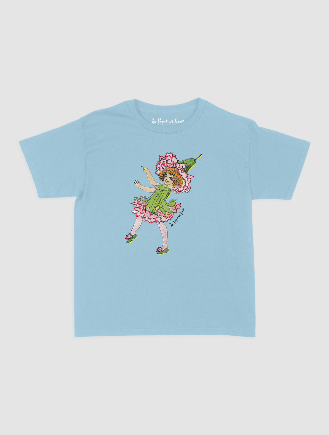 carnation fairy baby tee - In Print We Trust