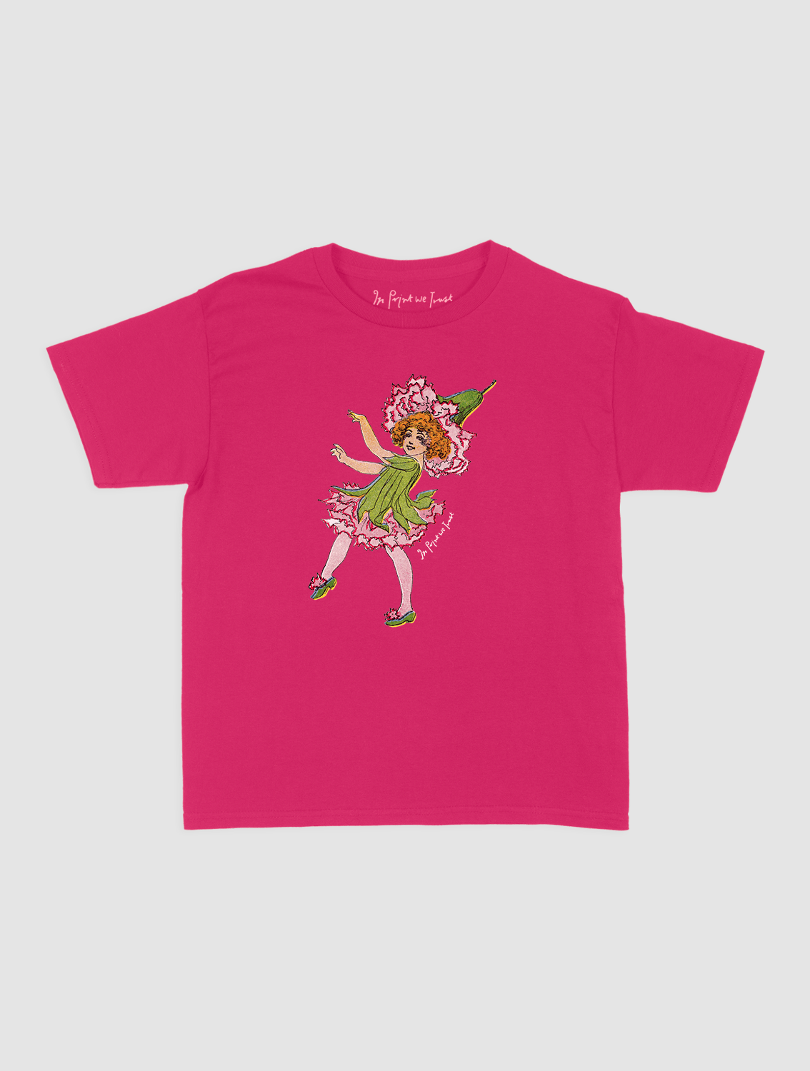 carnation fairy baby tee - In Print We Trust