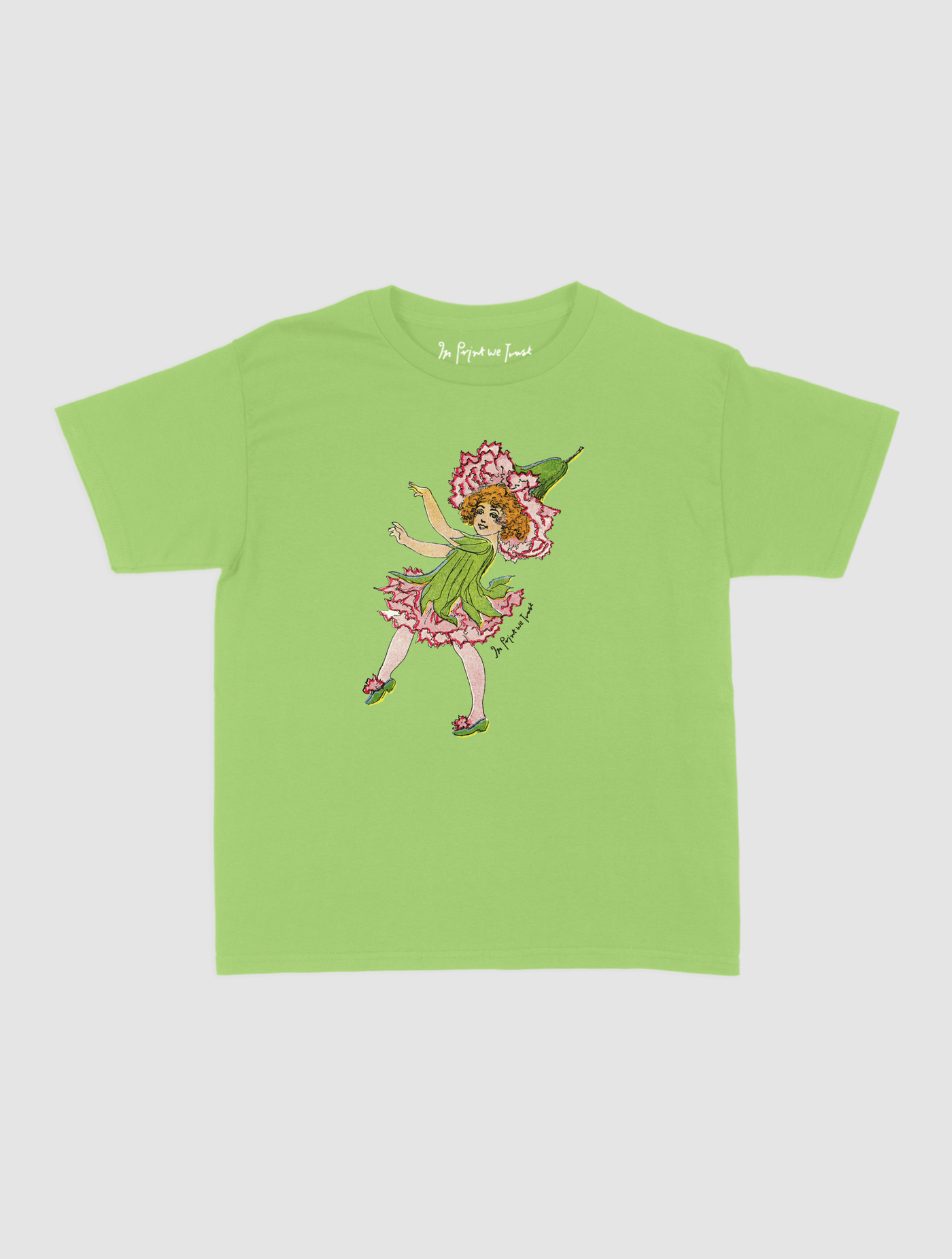 carnation fairy baby tee - In Print We Trust