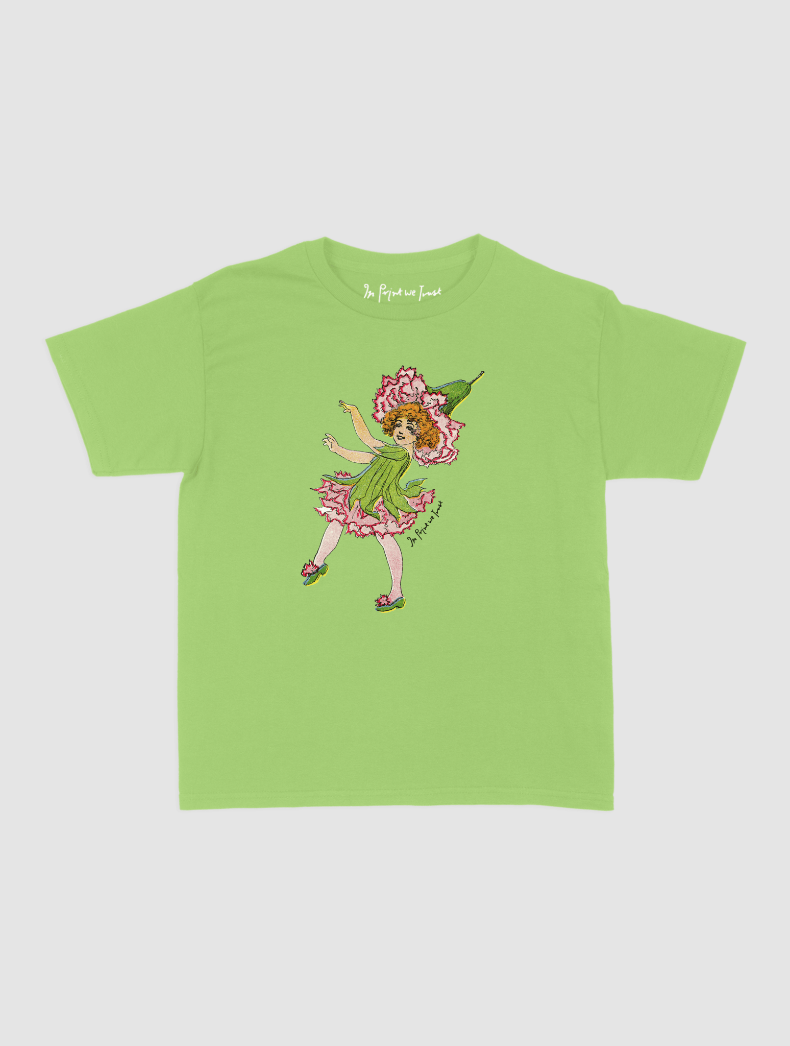 carnation fairy baby tee - In Print We Trust